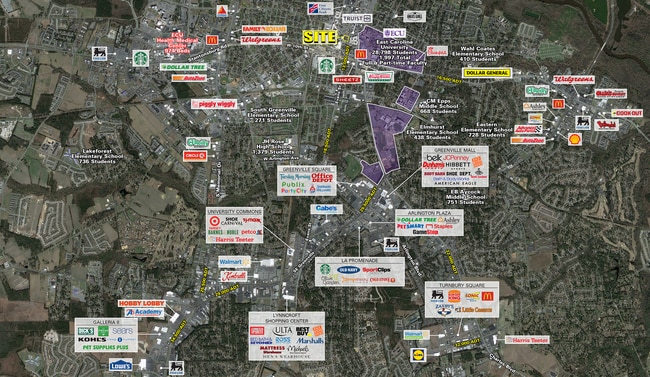 Plus de détails pour 560 Evans St, Greenville, NC - Terrain à vendre