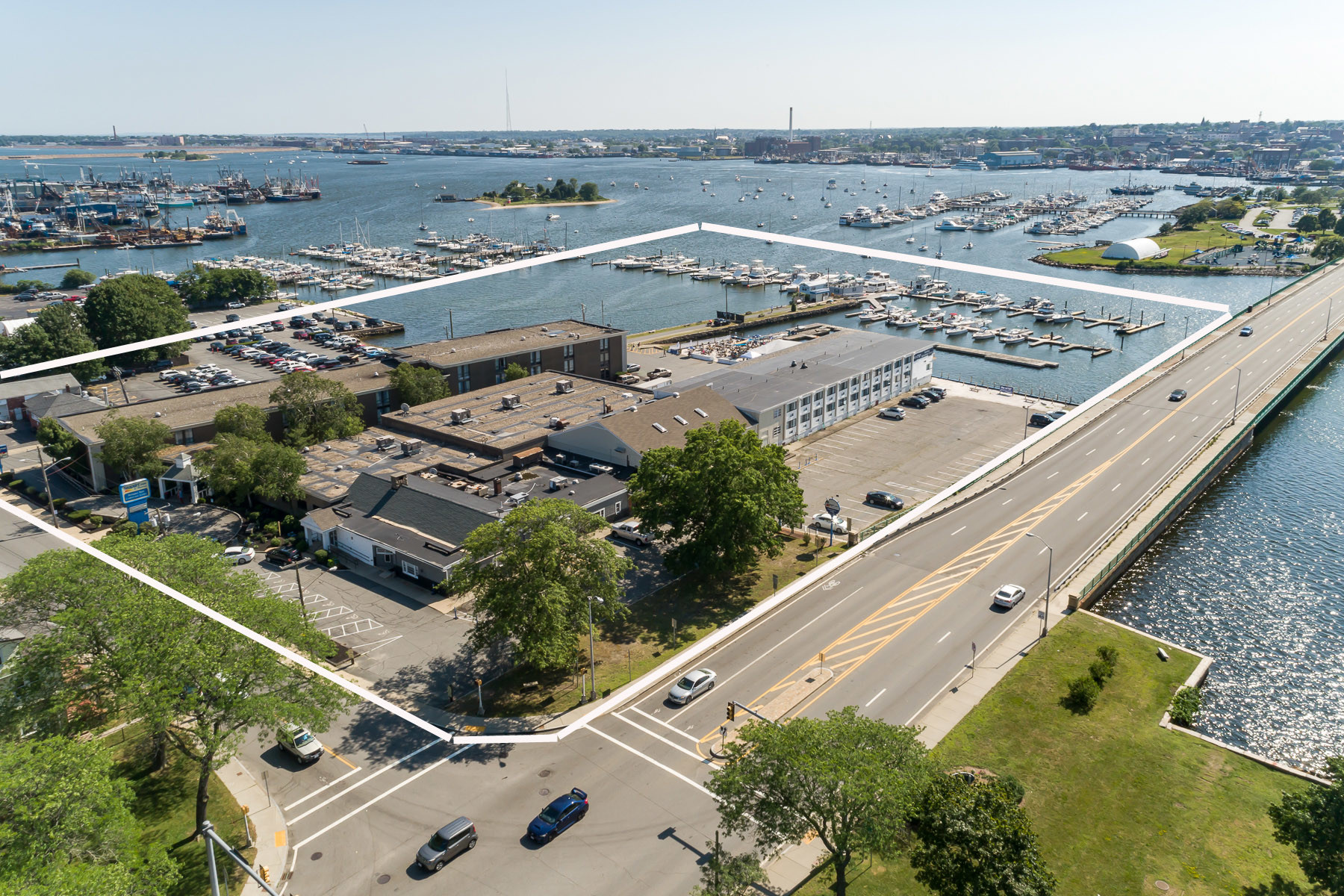 110 Middle St, Fairhaven, MA for sale Aerial- Image 1 of 1