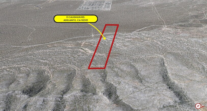 0 Caughlin rd, Adelanto, CA à vendre - Photo du bâtiment - Image 3 de 3