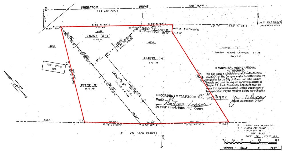 4162 Sheraton Dr, Macon-Bibb, GA for sale - Plat Map - Image 2 of 4