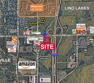 Plus de détails pour SWQ I-35E & Main St, Hugo, MN - Terrain à vendre