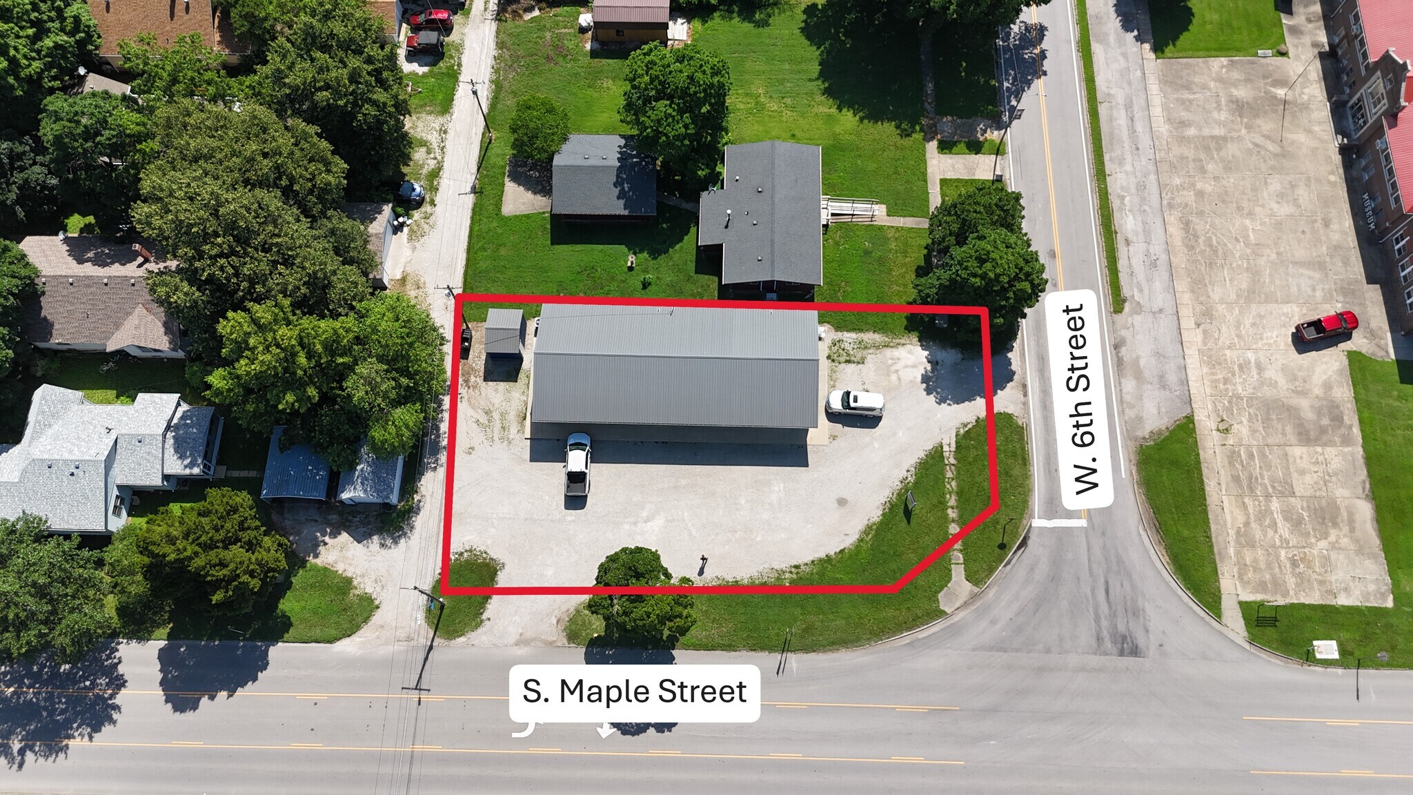 427 W 6th Ave, Garnett, KS à vendre Aérien- Image 1 de 1