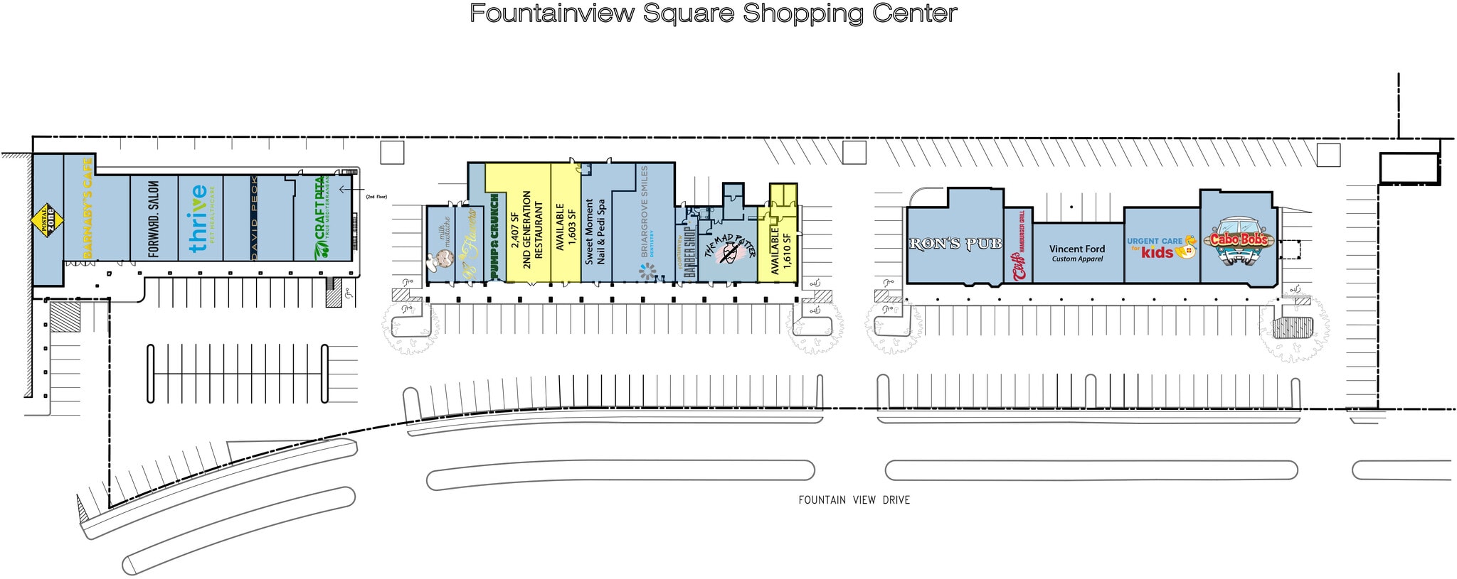 1810-1940 Fountain View Dr, Houston, TX à louer Plan de site- Image 1 de 1