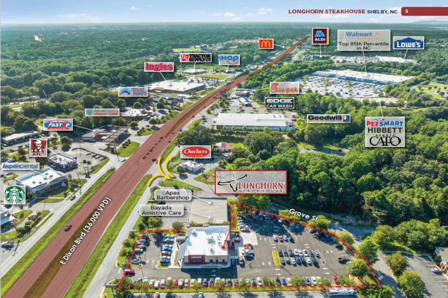 1235 E Dixon Blvd, Shelby, NC for sale - Building Photo - Image 3 of 5