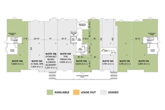 1 Housel Cir, Hillsborough, NJ à louer Plan d’étage- Image 2 de 2