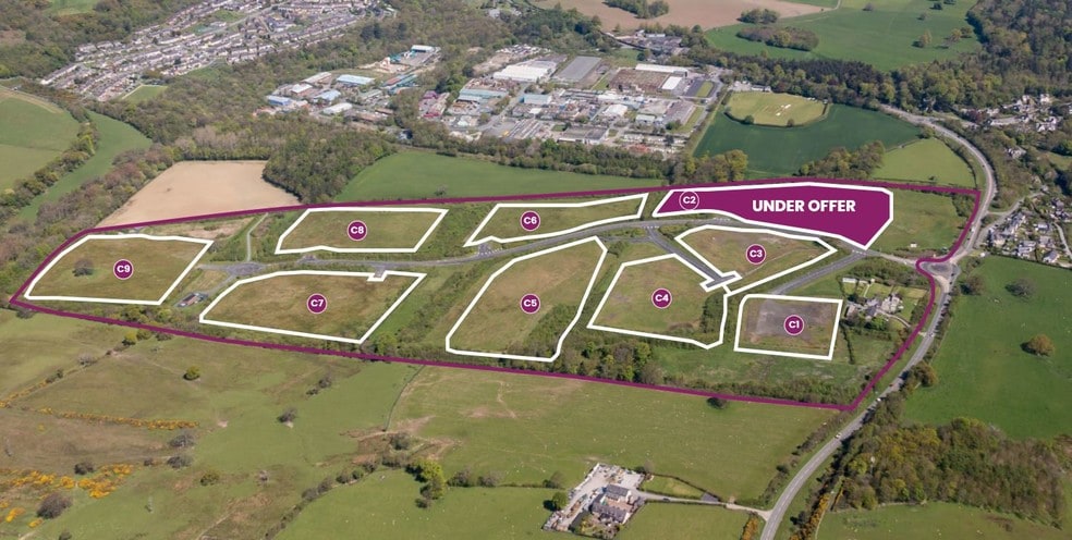 Llandegai Rd, Bangor à vendre - Aérien - Image 2 de 2