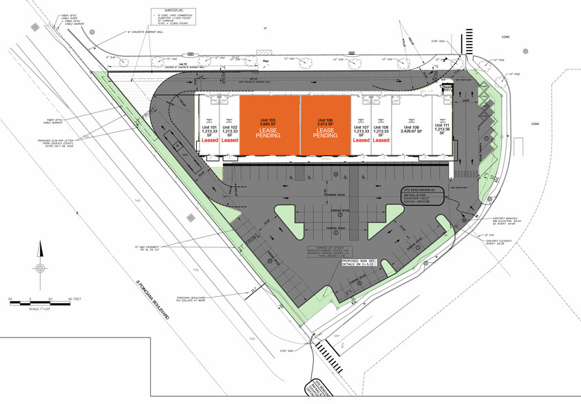 4451 Poinciana blvd, Kissimmee, FL à louer - Plan de site - Image 2 de 5