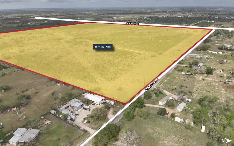 0 Parsons Rd, Victoria, TX à vendre - Aérien - Image 2 de 2