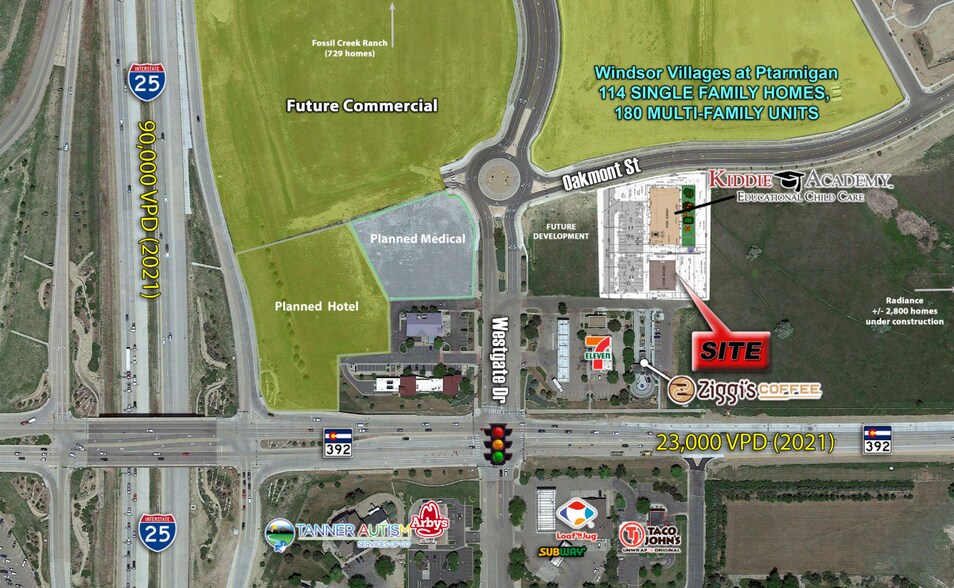 NEC I-25 & HWY 392, Windsor, CO à louer - Photo du bâtiment - Image 2 de 3