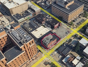 219-223 Atwood St, Pittsburgh, PA - AERIAL  map view