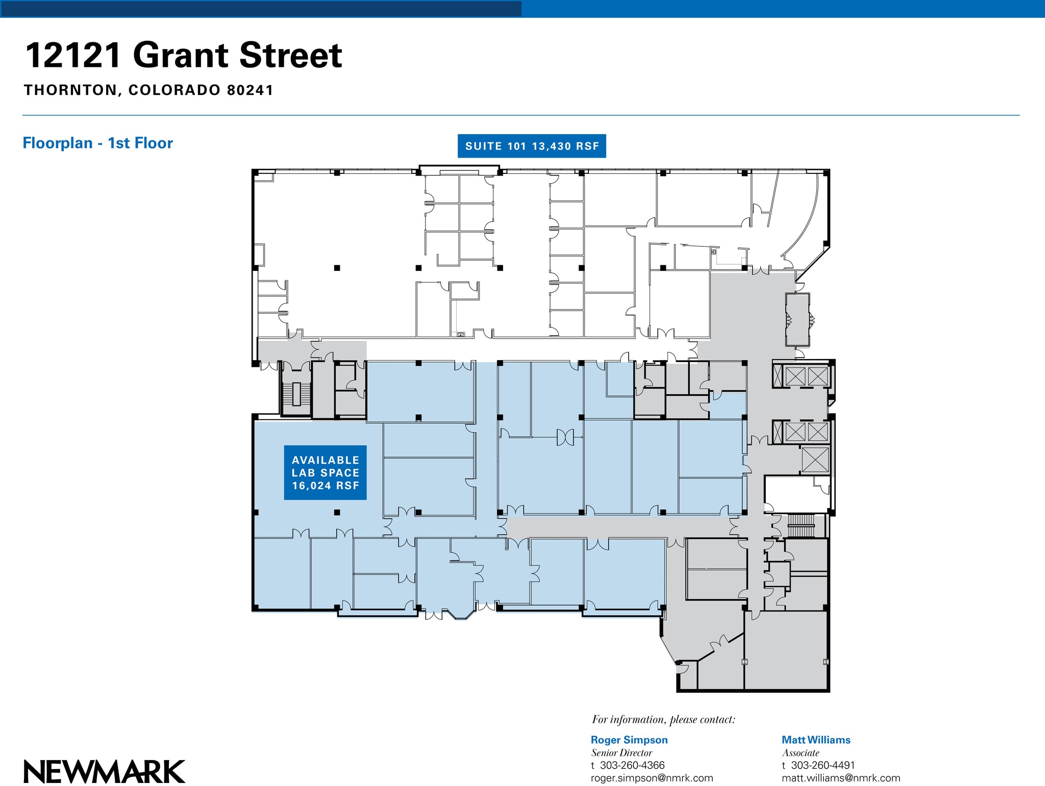 12121 Grant St, Thornton, CO for lease Floor Plan- Image 1 of 1