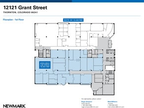 12121 Grant St, Thornton, CO for lease Floor Plan- Image 1 of 1