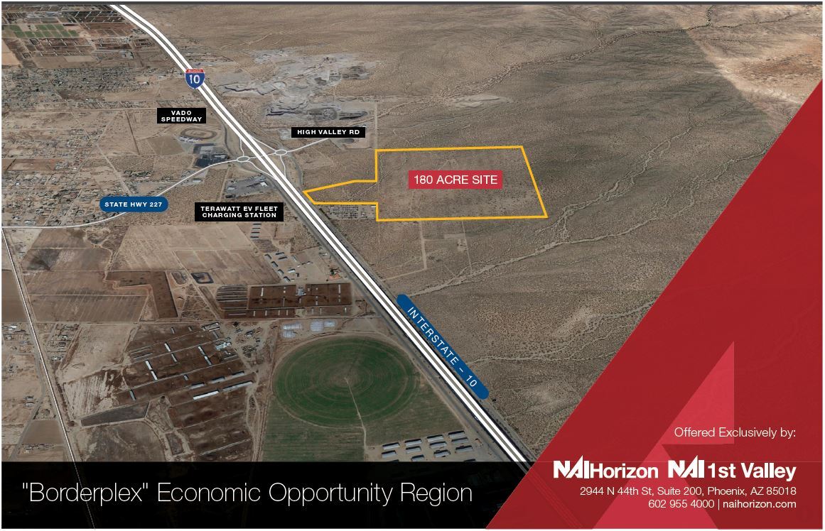 SEC I-10 & High Valley Rd, Vado, NM for sale Aerial- Image 1 of 3