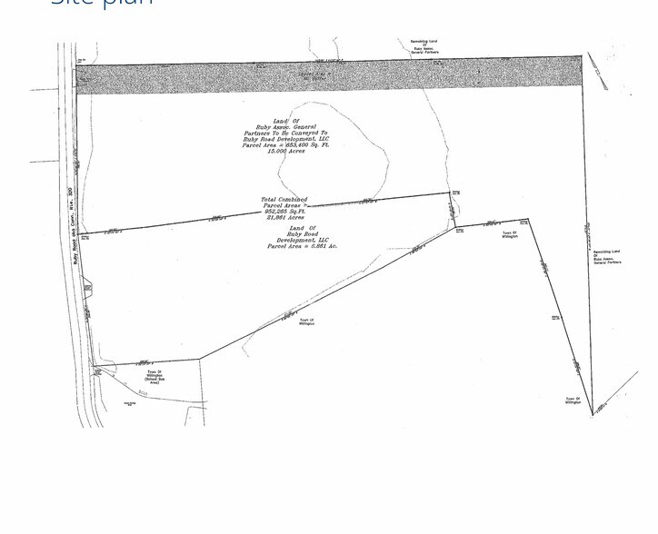 264 Ruby Rd, Willington, CT à vendre - Plan de site - Image 2 de 2