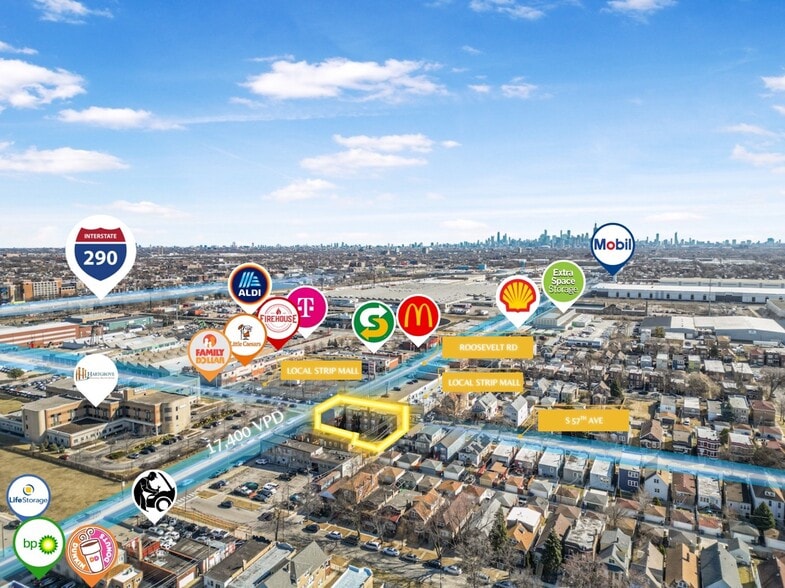 5701 W Roosevelt Rd, Cicero, IL for sale - Building Photo - Image 1 of 28