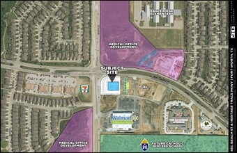 4500 Heritage Trace Pky, Fort Worth, TX - Aerial  map view - Image1