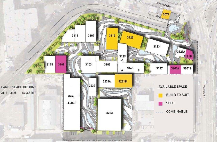 3109 S La Cienega Blvd, Los Angeles, CA à vendre - Plan de site - Image 1 de 1