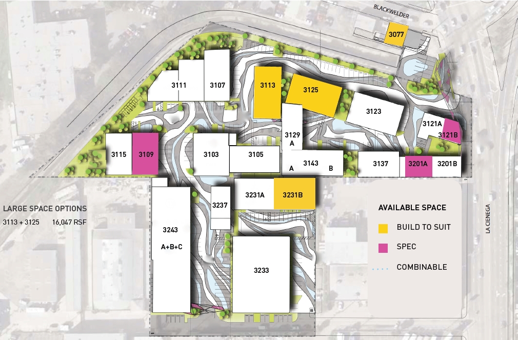 3109 S La Cienega Blvd, Los Angeles, CA à vendre Plan de site- Image 1 de 1