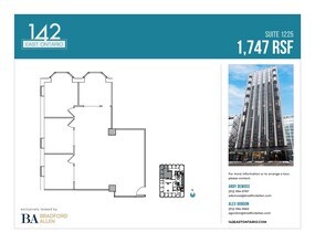 142 E Ontario St, Chicago, IL à louer Plan d’étage- Image 1 de 1