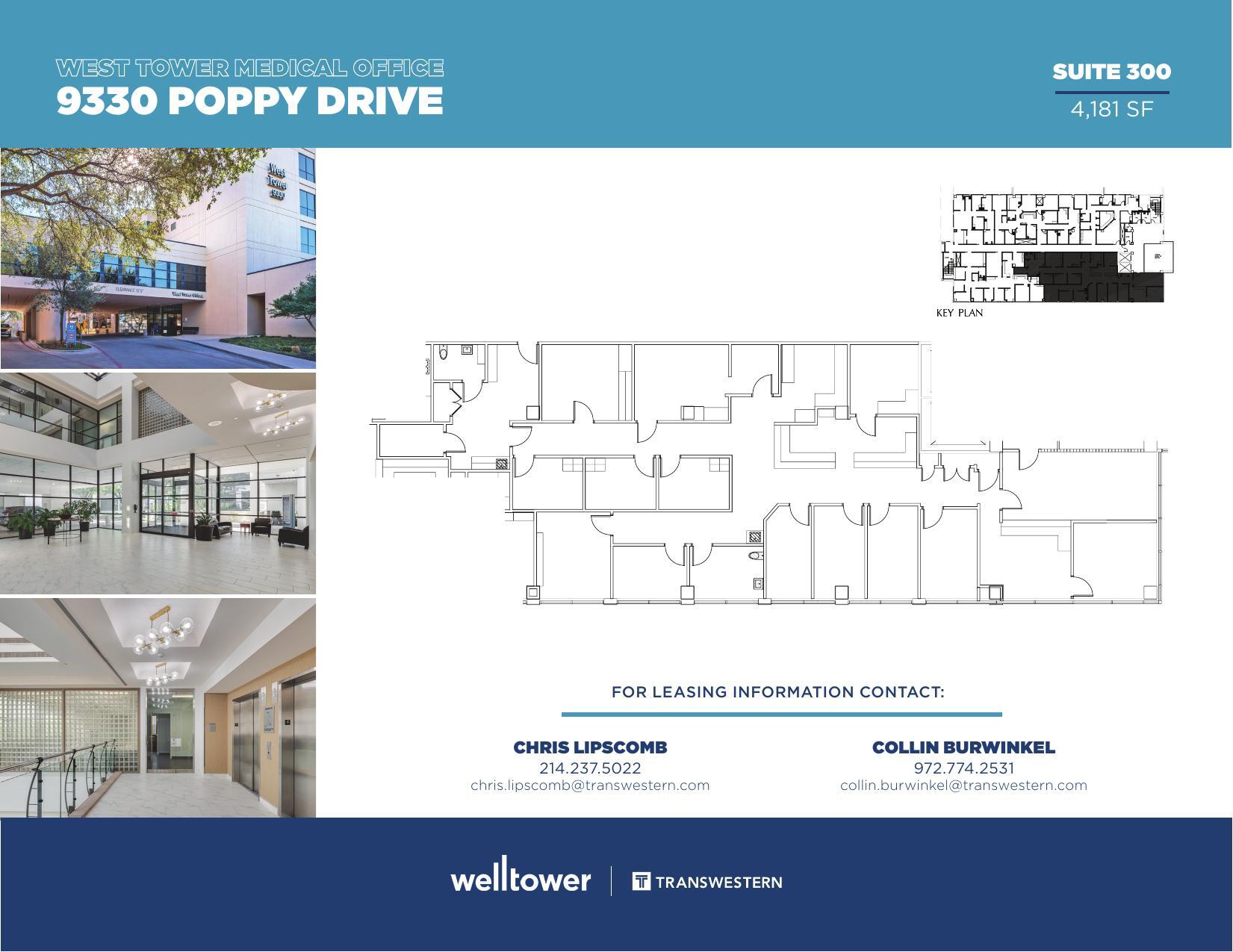 9330 Poppy Dr, Dallas, TX for lease Floor Plan- Image 1 of 1