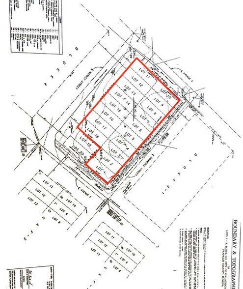 Market Street, Apalachicola, FL à vendre - Plan cadastral - Image 2 de 4