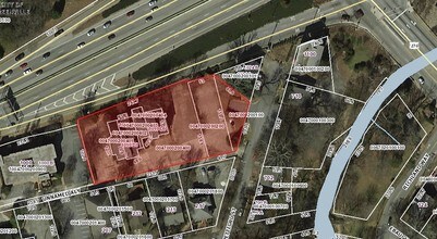 1010 E North St, Greenville, SC - AERIAL  map view
