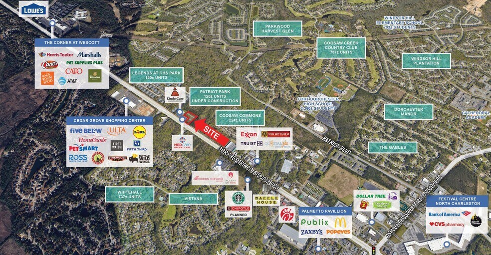 8710 Dorchester Rd, North Charleston, SC for sale - Building Photo - Image 2 of 3