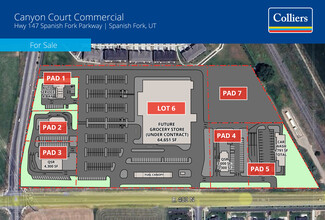 Plus de détails pour Hwy 147 (400 N) Spanish Fork Pkwy, Spanish Fork, UT - Terrain à vendre