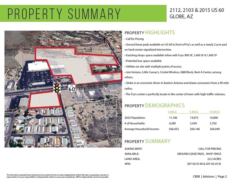 2115 US Highway 60, Globe, AZ for lease - Building Photo - Image 2 of 5