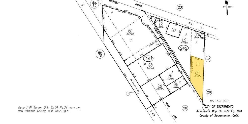 2945 Ramona Ave, Sacramento, CA à louer - Plan cadastral - Image 3 de 3