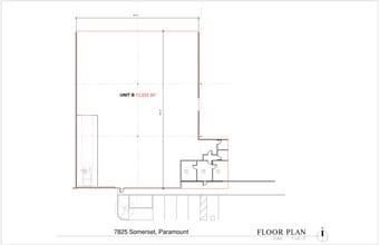 7825 Somerset Blvd, Paramount, CA for lease Site Plan- Image 1 of 1