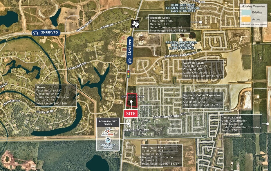 8115 FM 521 Rd, Rosharon, TX for sale - Aerial - Image 2 of 3