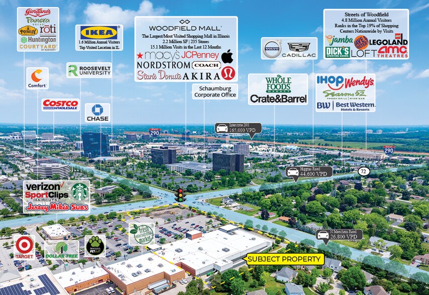 1293 E Higgins Rd, Schaumburg, IL à vendre - Photo du bâtiment - Image 3 de 10