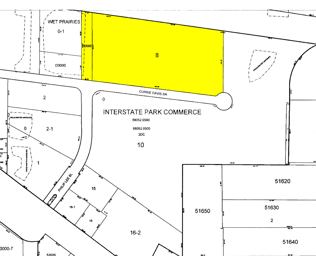 9940 Currie Davis Dr, Tampa, FL à vendre Plan cadastral- Image 1 de 1