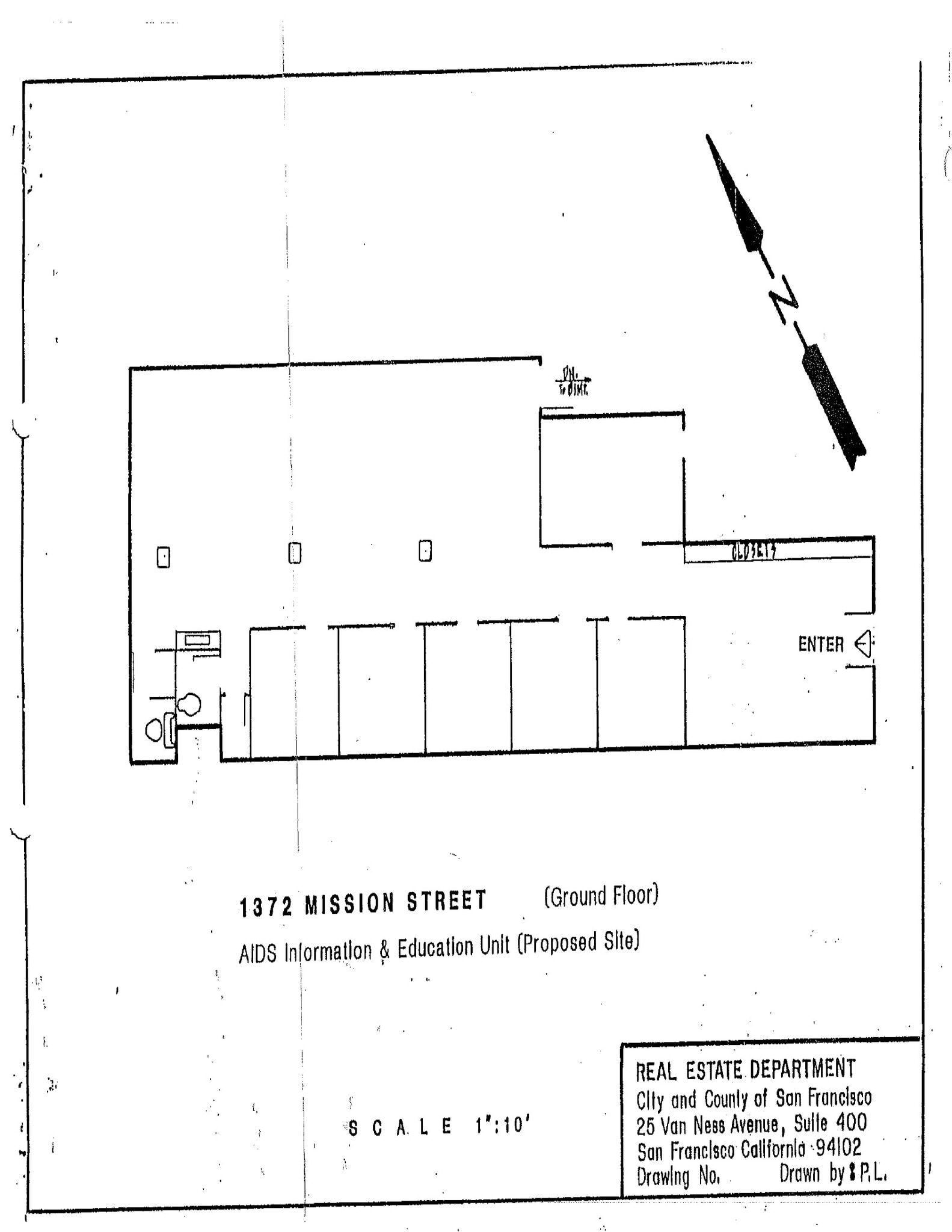 1370-1372 Mission St, San Francisco, CA for lease Floor Plan- Image 1 of 6