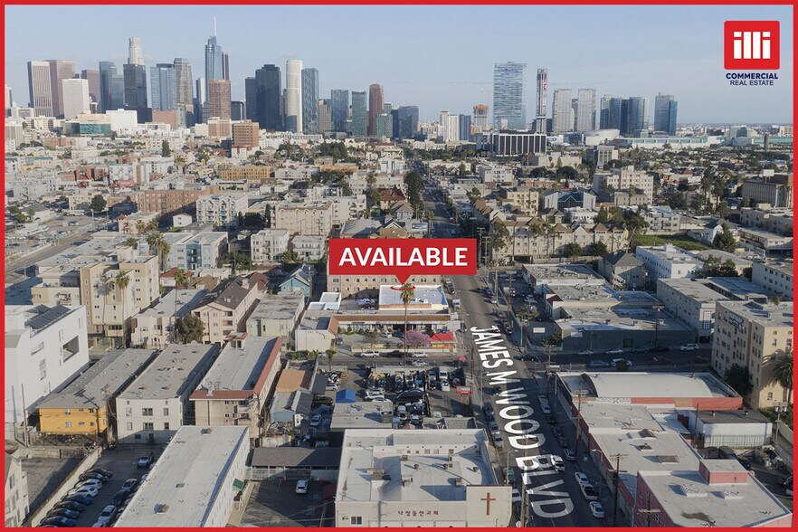 2419-2421 James M Wood Blvd, Los Angeles, CA à louer - Photo du bâtiment - Image 1 de 7