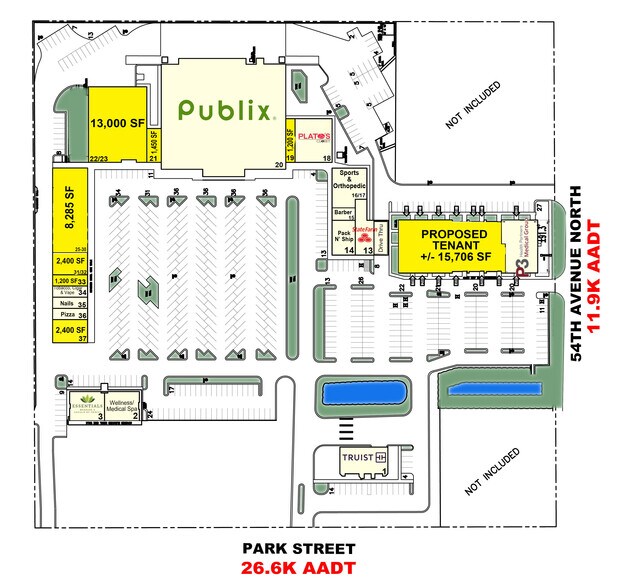 5511 Park St N, Saint Petersburg, FL à louer - Photo du bâtiment - Image 2 de 13