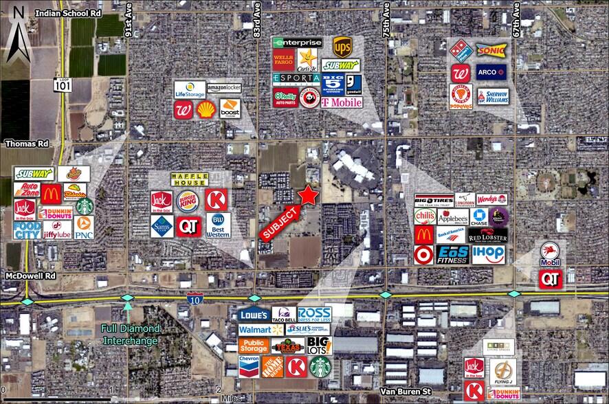 7931 Encanto Boulevard, Phoenix, AZ à vendre - Aérien - Image 2 de 4