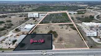 Plus de détails pour 3602 E US Highway 377, Granbury, TX - Terrain à vendre