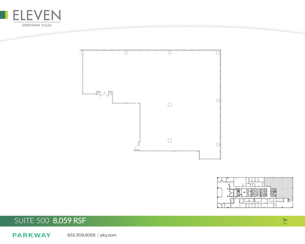 11 Greenway Plz, Houston, TX à louer Plan d  tage- Image 1 de 1