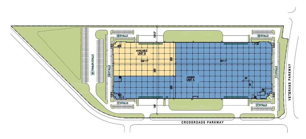 760 Crossroads Pky, Bolingbrook, IL for sale - Site Plan - Image 1 of 1