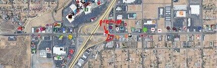 14665 Bear Valley Rd, Hesperia, CA - Aerial  map view