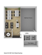 89 York St, Sydney à louer Plan d’étage- Image 1 de 1