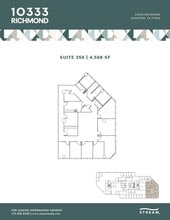 10333 Richmond Ave, Houston, TX for lease Floor Plan- Image 1 of 1