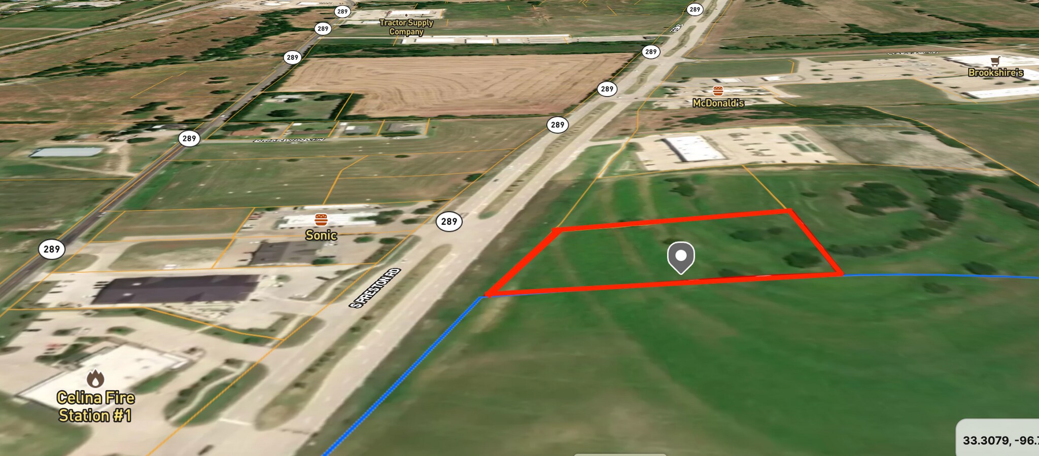 A0167 S Preston Celina TX 75009 rd, Celina, TX à vendre Photo du bâtiment- Image 1 de 1