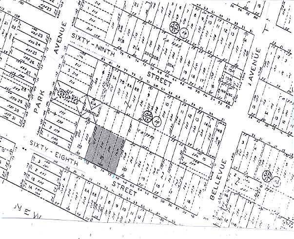 72 68th St, Guttenberg, NJ à vendre Plan cadastral- Image 1 de 1