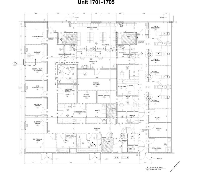 1701-1729 Business Center Ln, Kissimmee, FL à louer Plan d’étage- Image 1 de 2