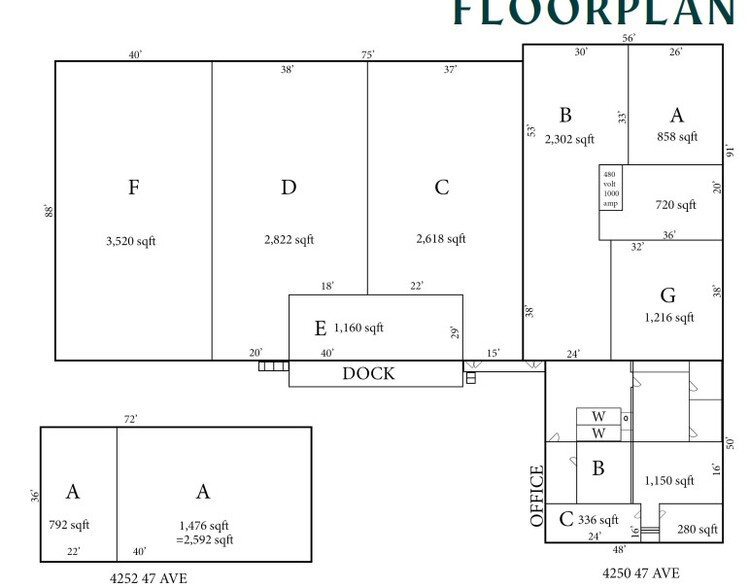 4250 47 Av, Olds, AB for sale - Floor Plan - Image 1 of 1