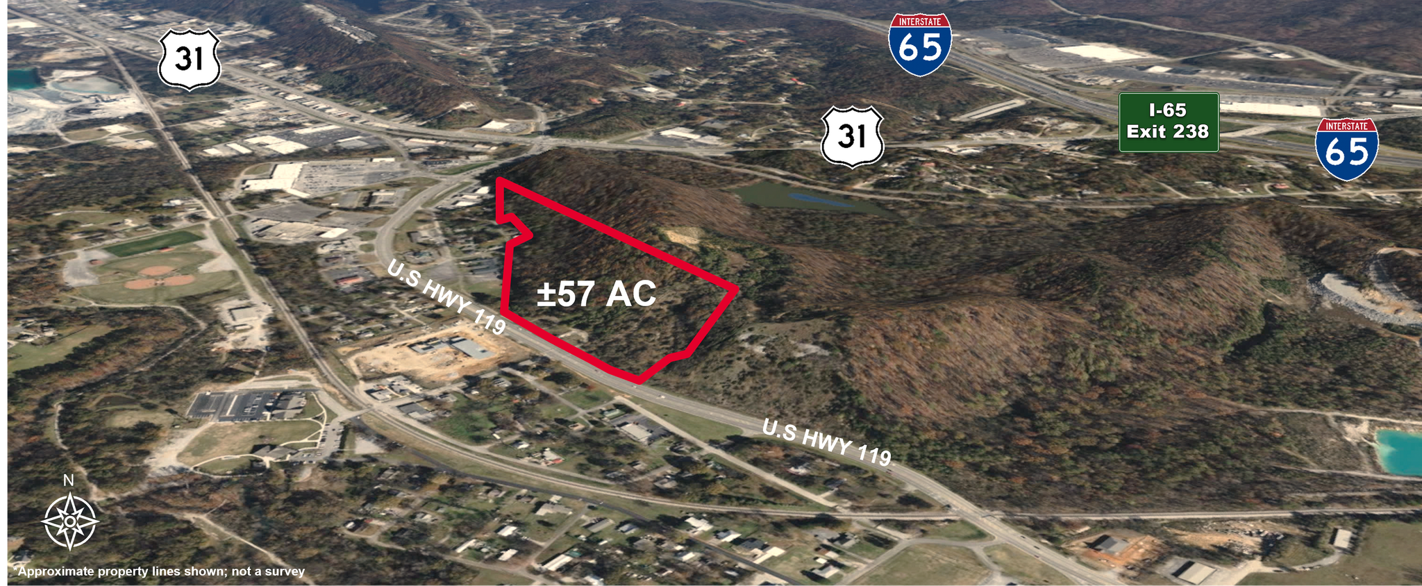 U.S Highway 119, Alabaster, AL for sale Primary Photo- Image 1 of 5