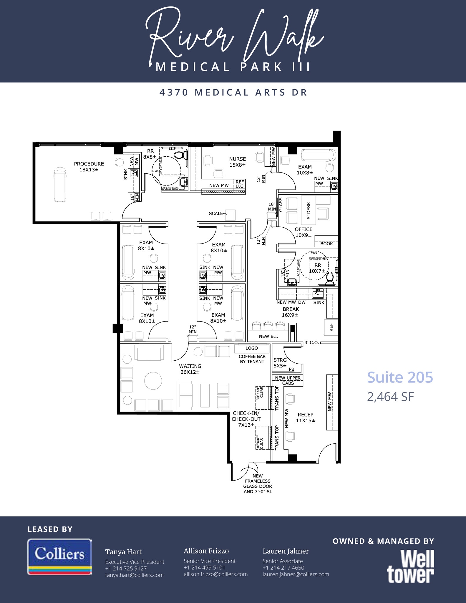 4370 Medical Arts Dr, Flower Mound, TX for lease Floor Plan- Image 1 of 1